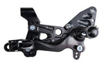 Pedane Arretrate Spider Ducati Panigale V4-V4S-V4R / EVO Model Black - G.E. MotoShop