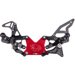 Pedane Regolabili Spider Cambio Rovesciato Aprilia RSV4 <2016 - G.E. MotoShop