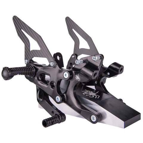 Pedane Arretrate Spider Ducati Panigale V4-V4R - G.E. MotoShop