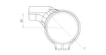 Semimanubri Off-Set 15mm Spider BMW S1000RR 2019 (Ø55mm) - G.E. MotoShop