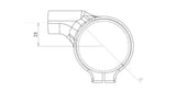 Semimanubri Off-Set 15mm Spider BMW S1000RR 2019 (Ø55mm) - G.E. MotoShop