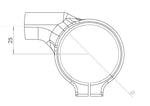 Semimanubri Spider Off-Set 25mm - G.E. MotoShop