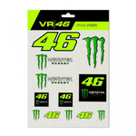 Set Adesivi VR46 Monster Energy Grande 2020 - G.E. MotoShop